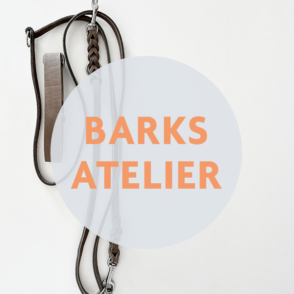 BARKS ATELIER – Set Führleine und Halsband aus Fettleder – Workshop